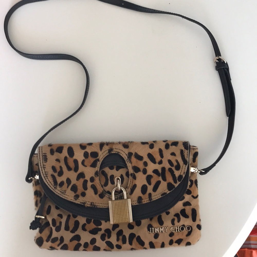 Jimmy Choo Leopard Purse